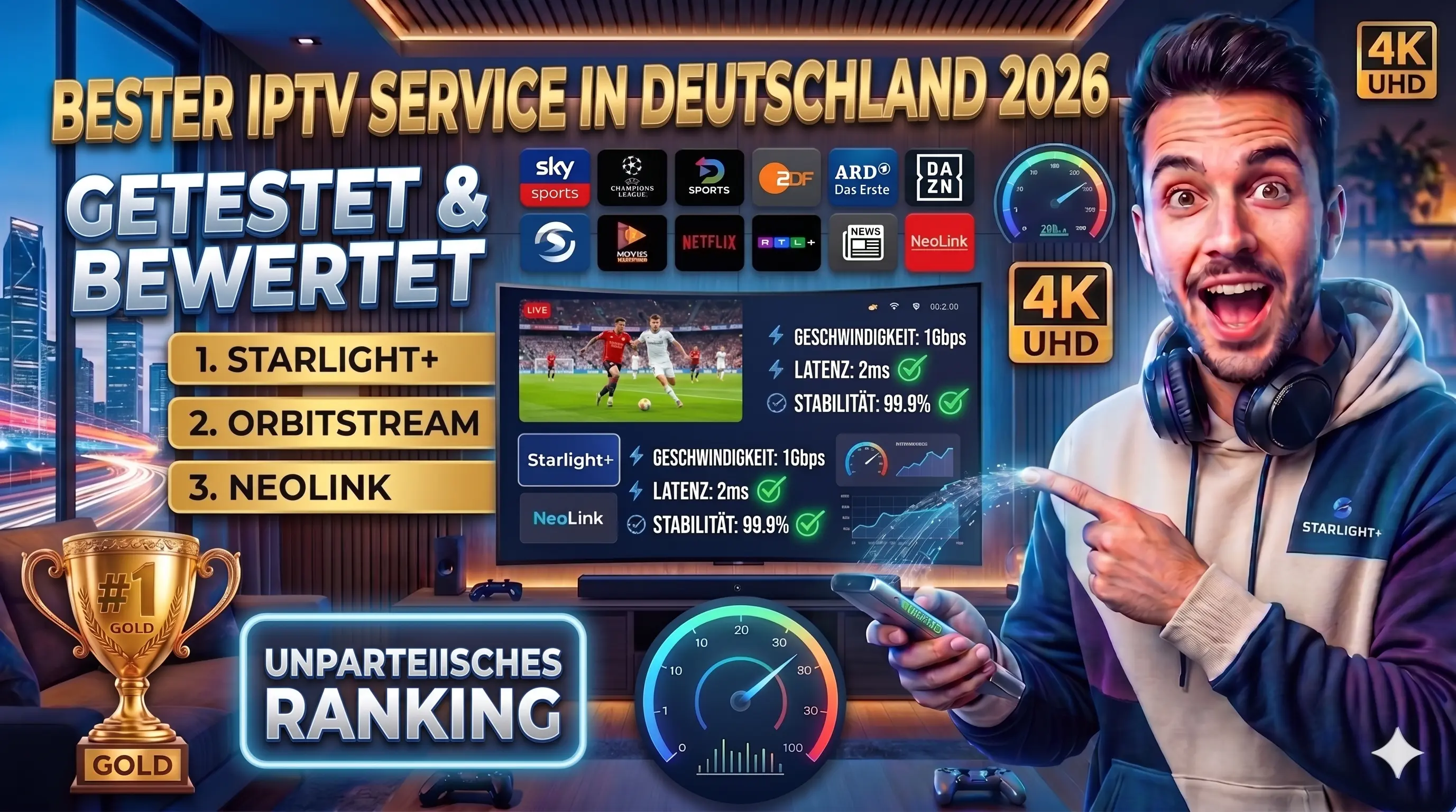 Fire TV Stick IPTV mit Mediathek